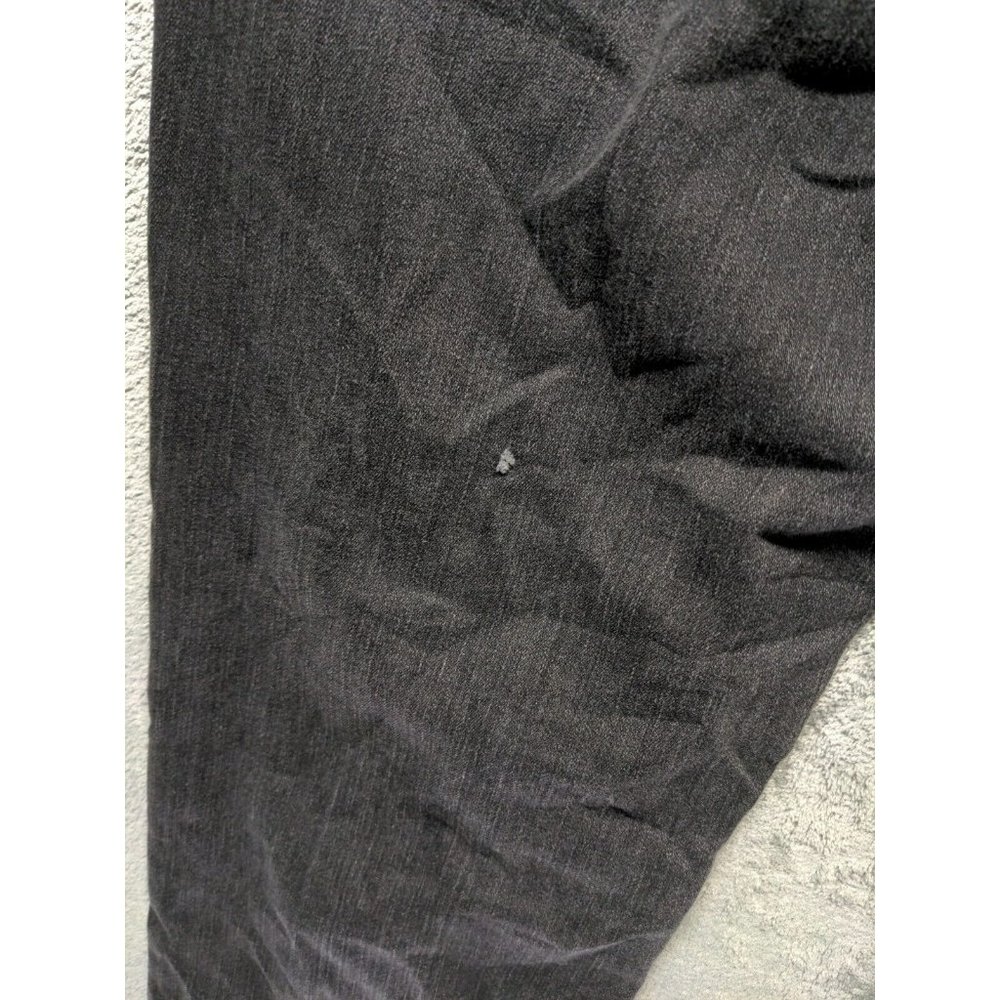 WHITE HOUSE BLACK MARKET Women Jean Mid Rise Straight Leg Charcoal W:35 L:29.5 - Picture 6 of 9